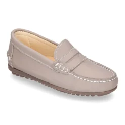 Mocasín con antifaz en piel EXTRA SUAVE y colores pasteles.