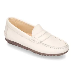 Mocasín con antifaz en piel EXTRA SUAVE y colores pasteles.