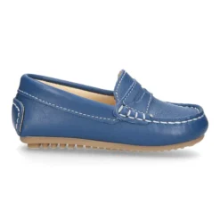 Mocasín con antifaz en piel NAPA SUAVE para peques.