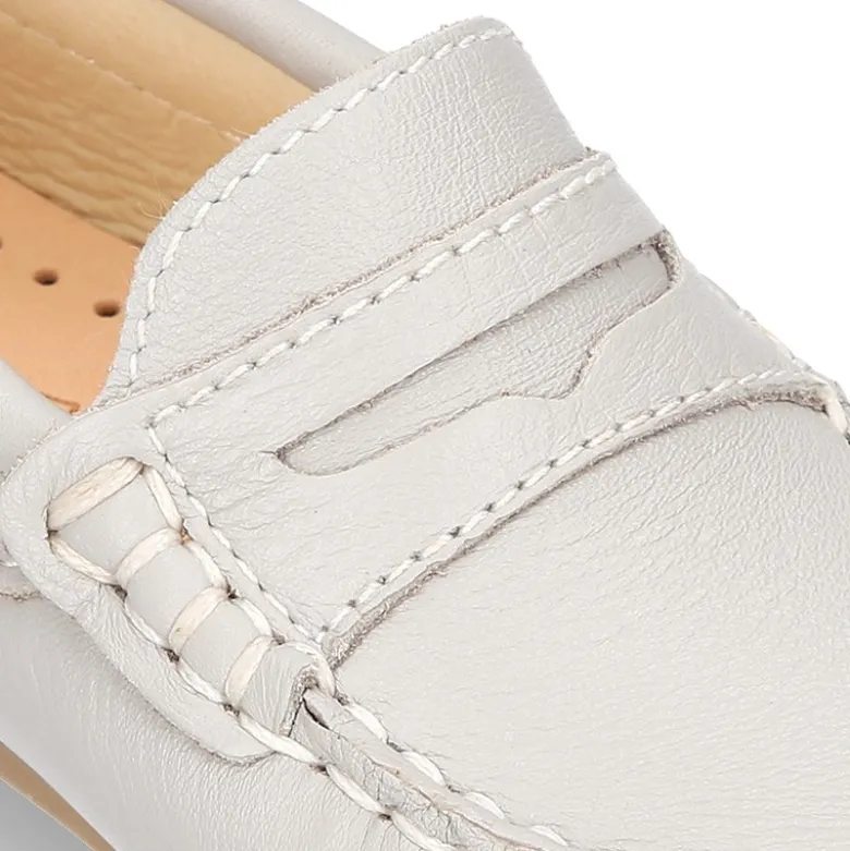 Mocasín con antifaz en piel NAPA SUAVE para peques.