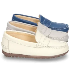 Mocasín con antifaz en piel NAPA SUAVE.