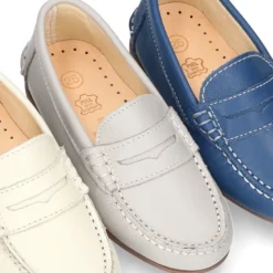 Mocasín con antifaz en piel NAPA SUAVE.