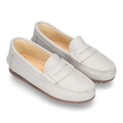 Mocasín con antifaz en piel NAPA SUAVE.