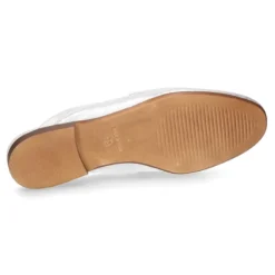 Mocasín destalonado tipo MULE en piel Metalizada.