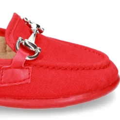 Mocasín Mayores con estribo en lona algodón.