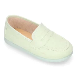 Mocasín niño antifaz en Serratex en colores pasteles.