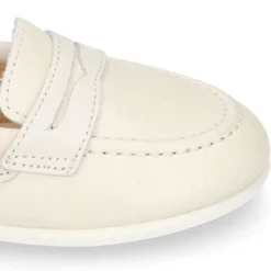Mocasín niño en piel con diseño con ANTIFAZ.