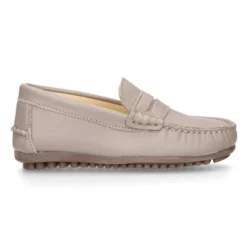 Mocasín niños con antifaz en piel EXTRA SUAVE.