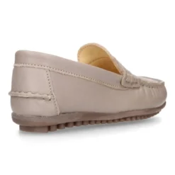 Mocasín niños con antifaz en piel EXTRA SUAVE.