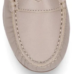 Mocasín niños con antifaz en piel EXTRA SUAVE.