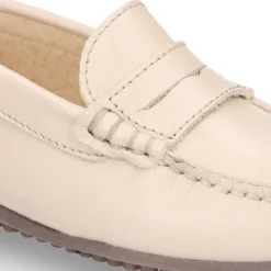 Mocasín niños con antifaz en piel EXTRA SUAVE.