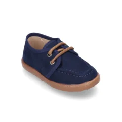 Mocasín niño tipo náutico wallabi con cordones en Serratex.