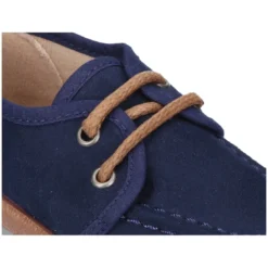 Mocasín niño tipo náutico wallabi con cordones en Serratex.