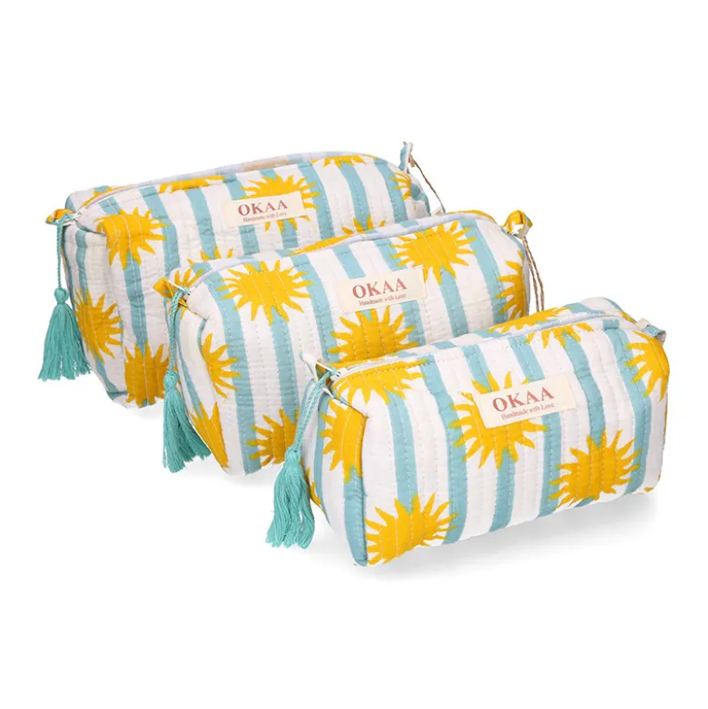 Neceser Acolchado Sunshine Mediterráneo