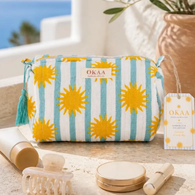 Neceser Acolchado Sunshine Mediterráneo
