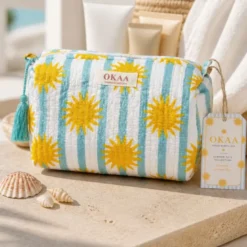 Neceser Acolchado Sunshine Mediterráneo