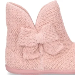 Nueva Bota de casa Niña LAZO en lana estructurada.