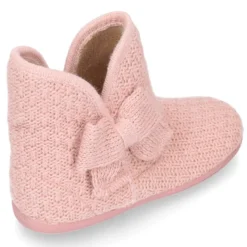 Nueva Bota de casa Niña LAZO en lana estructurada.