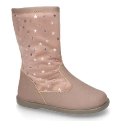 Nueva Bota en piel combinada con Serratex estampado con ESTRELLAS.