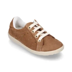 Nueva Zapatilla Casual con cordones en piel serraje.