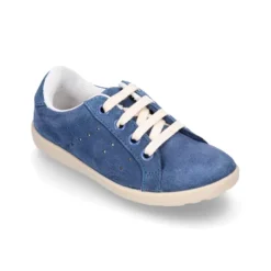 Nueva Zapatilla Casual con cordones en piel serraje.