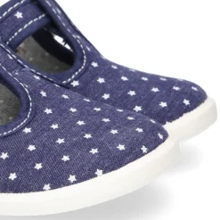 Nuevo pepito con hebilla en lona con ESTRELLAS.