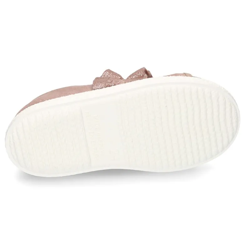 Nuevo Tenis Moda con elástico fruncido en Serratex con BRILLOS.