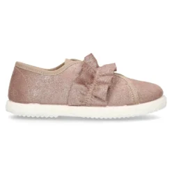 Nuevo Tenis Moda con elástico fruncido en Serratex con BRILLOS.