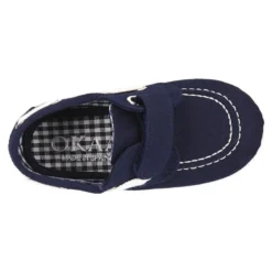 Náutico Lona algodón sin cordones.