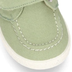 Náutico niño Lona algodón sin cordones.