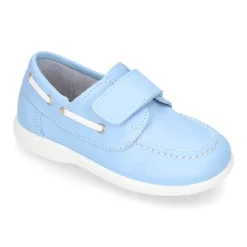 Náutico niño piel lavable sin cordones.