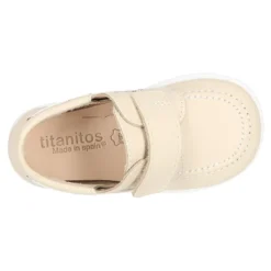Náutico niño piel lavable sin cordones.