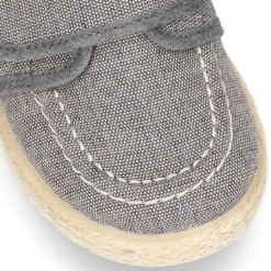 Náutico Niño tipo Alpargata en lona sin cordones.