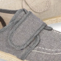 Náutico Niño tipo Alpargata en lona sin cordones.