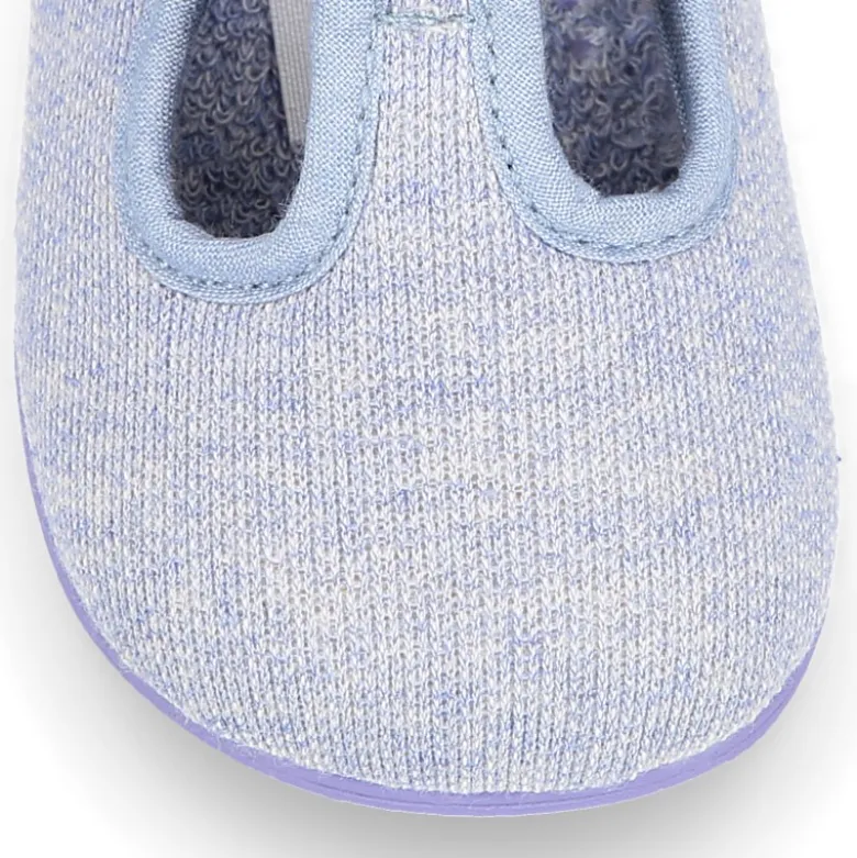 Pepito bebé niño casa lona punto colores pasteles suela SUPER FLEXIBLE.
