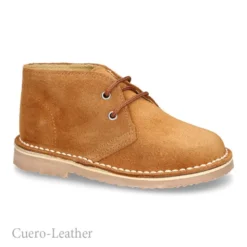 Safari o pisacacas con cordones en piel de serraje