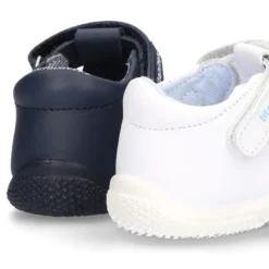 Sandalia niño pequeño piel lavable con ANCLA y suela SUPER FLEXIBLE.
