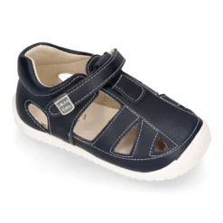 Sandalia niños OKAA FLEX sin cordones en MICRO PUNTO SUAVE.