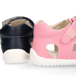 Sandalia niños OKAA FLEX sin cordones en MICRO PUNTO SUAVE.
