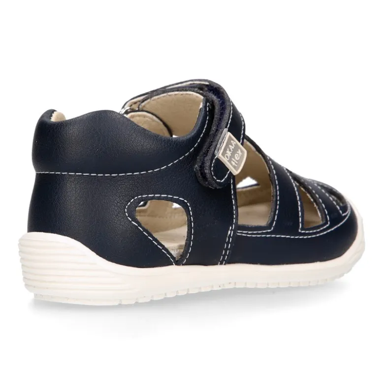 Sandalia niños OKAA FLEX sin cordones en MICRO PUNTO SUAVE.