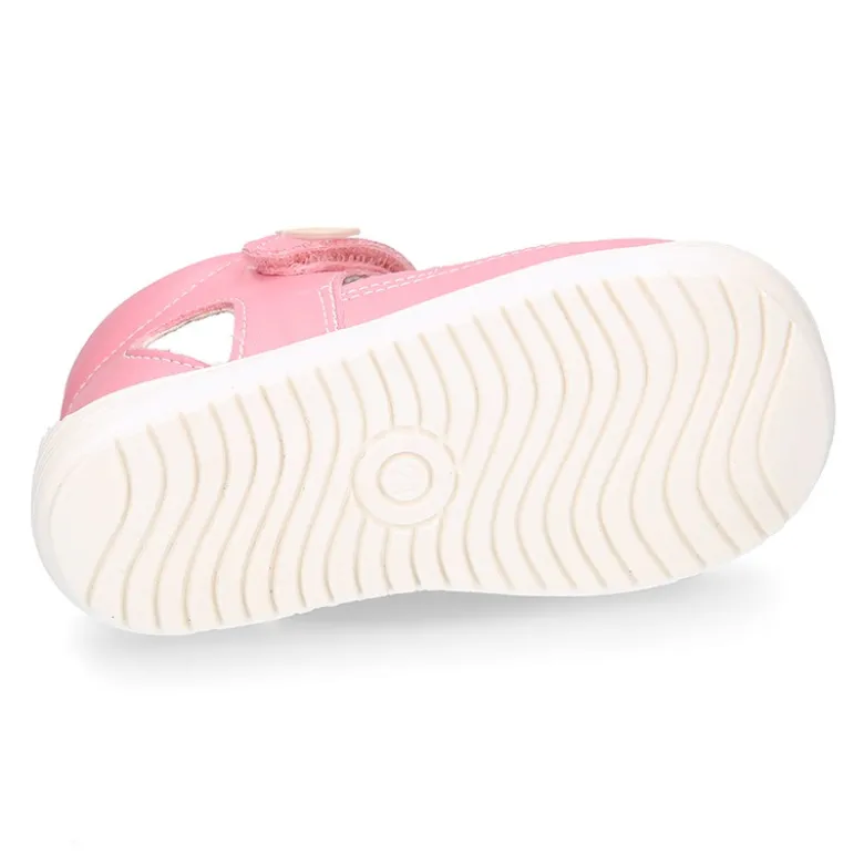 Sandalia niños OKAA FLEX sin cordones en MICRO PUNTO SUAVE.