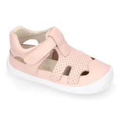 Sandalia niños Okaa Flex sin cordones en piel extra suave.