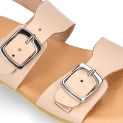 Sandalia Niños para vestir tipo BIO con hebillas en piel.