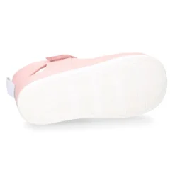 Sandalia niños respetuosa Okaa Flex en piel en colores.