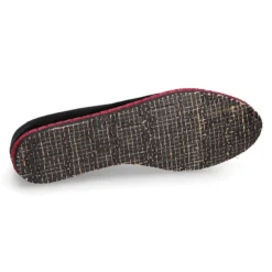 Slipper de mujer con horma estilizada en terciopelo