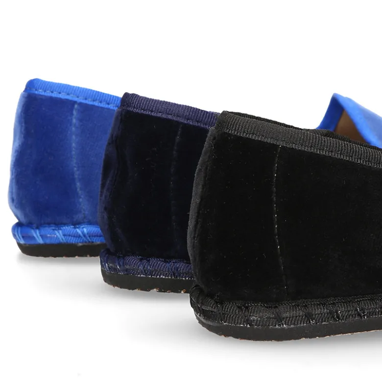Slipper mujer en terciopelo en colores de moda.