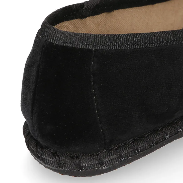 Slipper mujer en terciopelo en colores de moda.