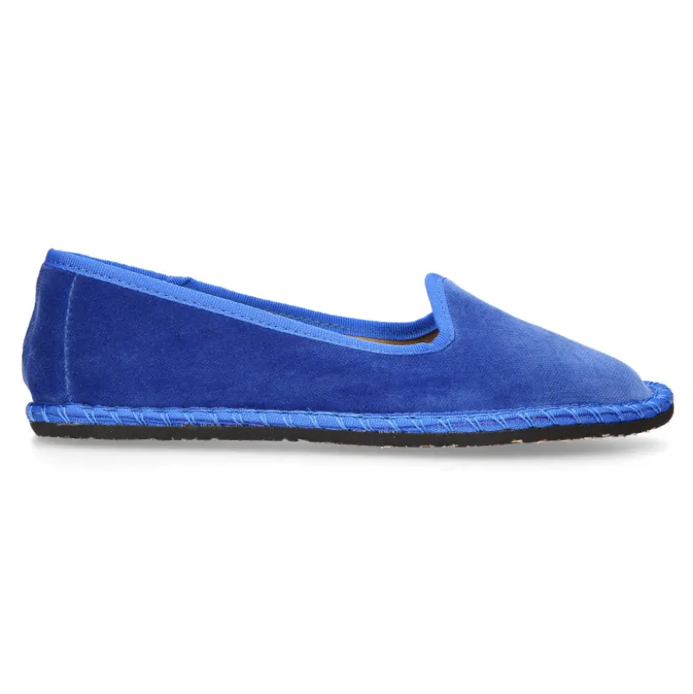 Slipper mujer en terciopelo en colores de moda.