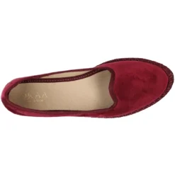 Slipper mujer en terciopelo en colores de moda.