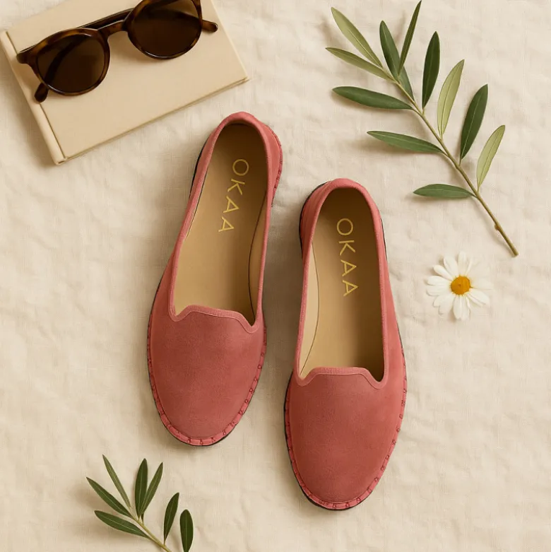 Slipper mujer en terciopelo en colores de moda.